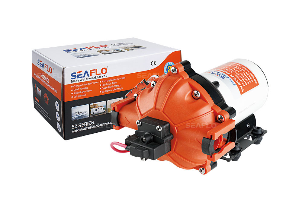 diaphragm water pump SEAFLO 12v 18,9lpm  4,2bar serie 52