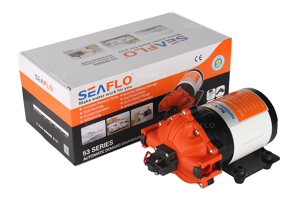 diaphragm water pump SEAFLO 12v  26l/min 4,3bar serie 53