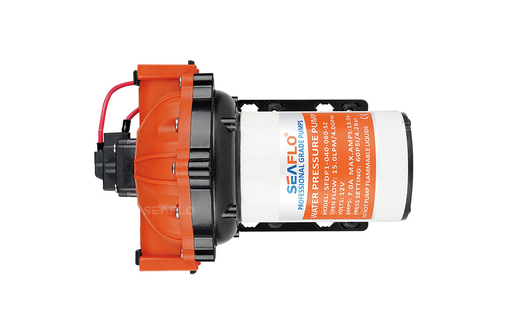 diaphragm water pump SEAFLO 24v 18,9lpm 4,2bar serie 52