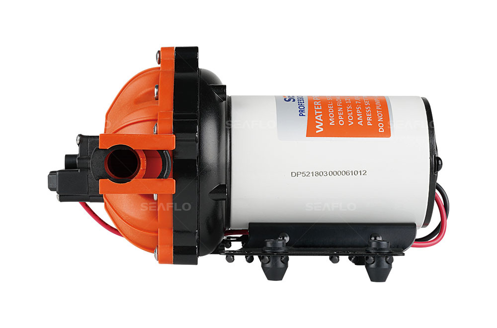 diafragmas ūdens sūknis SEAFLO 24v 18,9lpm 4,3bar sērija 52
