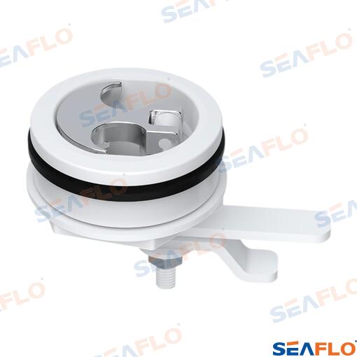 Lūkas rokturis - diametrs 63.5mm - priekšējā plāksne 73.66mm - montāžas virsmas 9.52 līdz 22.22mm