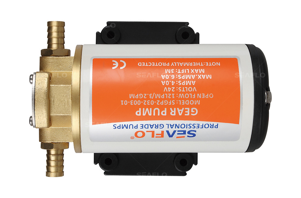 self priming gear pump SEAFLO 24V 12lpm