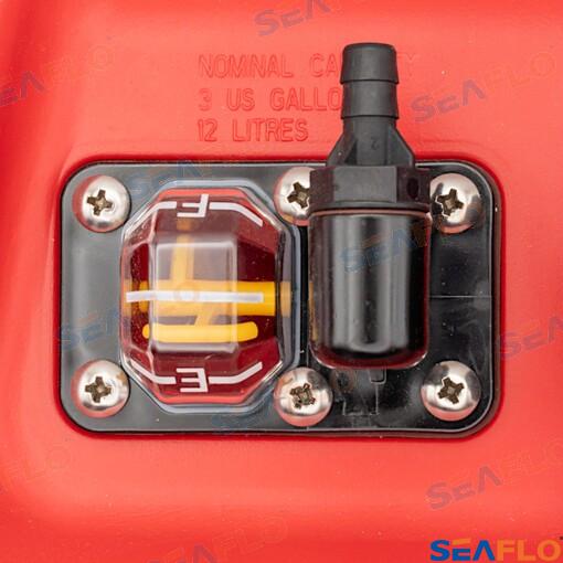 Топливный бак Seaflo с датчиком уровня 12 л