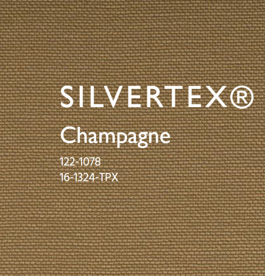 Fabric vinyl SILVERTEX Champagne - Price for current meter!