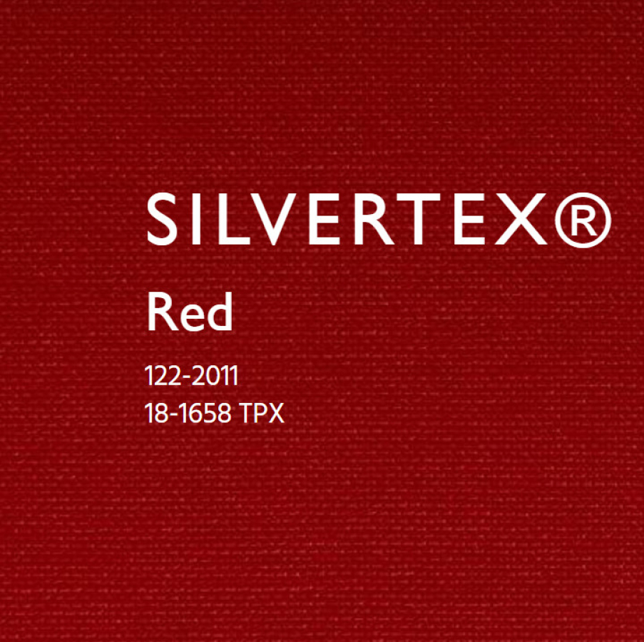 Vinil fabrics SILVERTEX  Red - price for current meter!