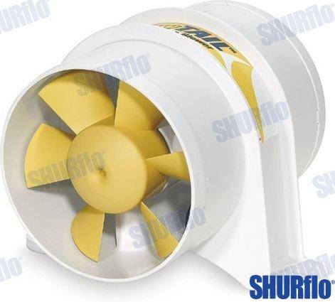 SHURflo iebūvēts ventilators 4" 12v
