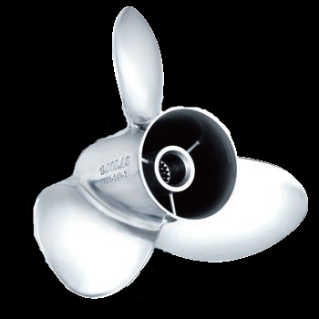 SOLAS 1651-144-21 Bravo 3 propeller New Saturn 14,4 x 21 SS R for Bravo 3 - rear