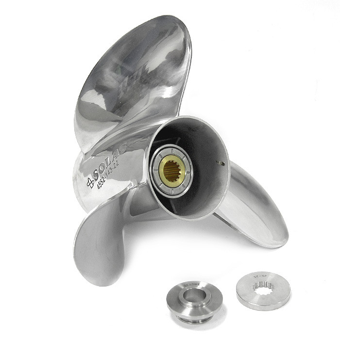 SOLAS 4552-140-24  stainless propeller 3x14x24 L