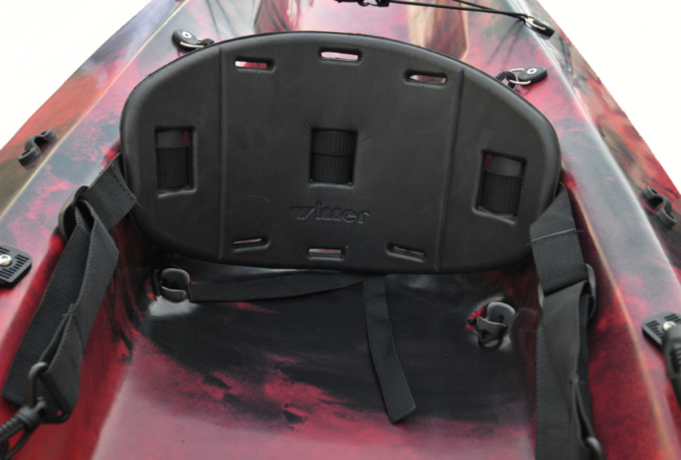 Seat backrest for kayak