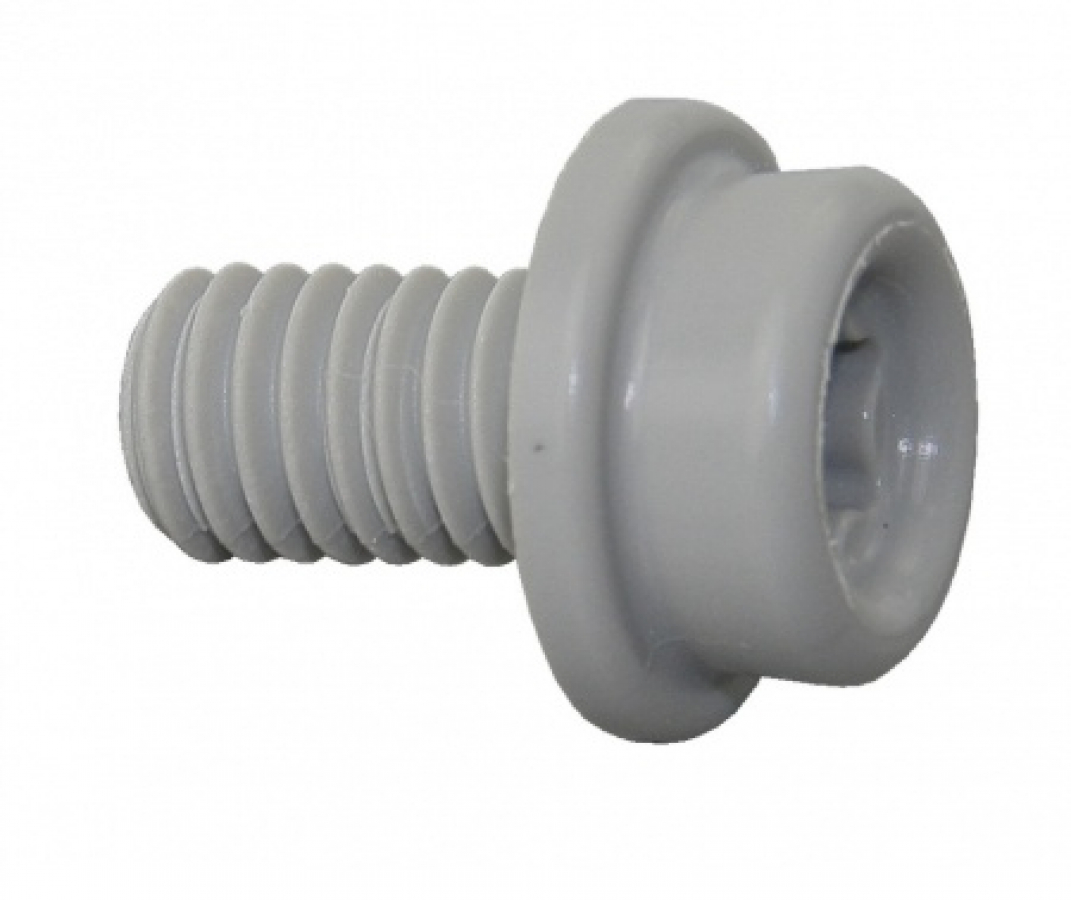 Spiedpogu pamatne pelēka plastmasa M6 - speciāli alumīnija korpusiem