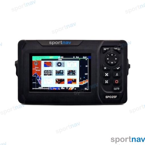 Карточный плоттер и эхолот 5 дюймов с балтийским морем -картой. NMEA2000 и NMEA0183.