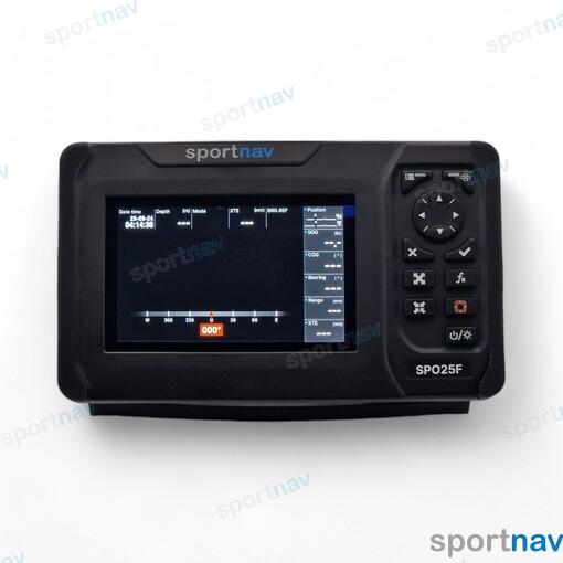 Карточный плоттер и эхолот 5 дюймов с балтийским морем -картой. NMEA2000 и NMEA0183.