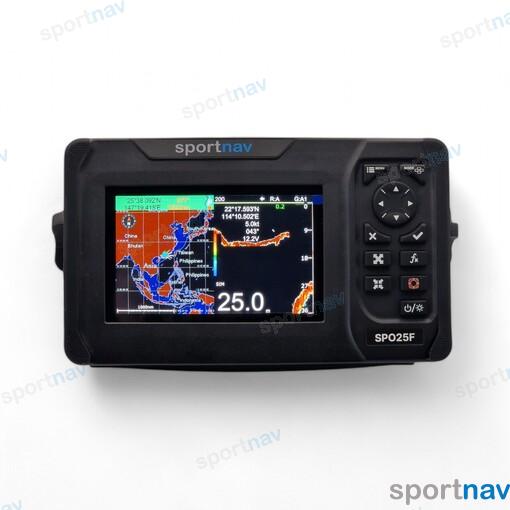 Карточный плоттер и эхолот 5 дюймов с балтийским морем -картой. NMEA2000 и NMEA0183.