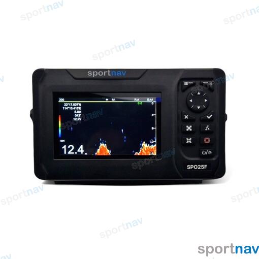 Карточный плоттер и эхолот 5 дюймов с балтийским морем -картой. NMEA2000 и NMEA0183.