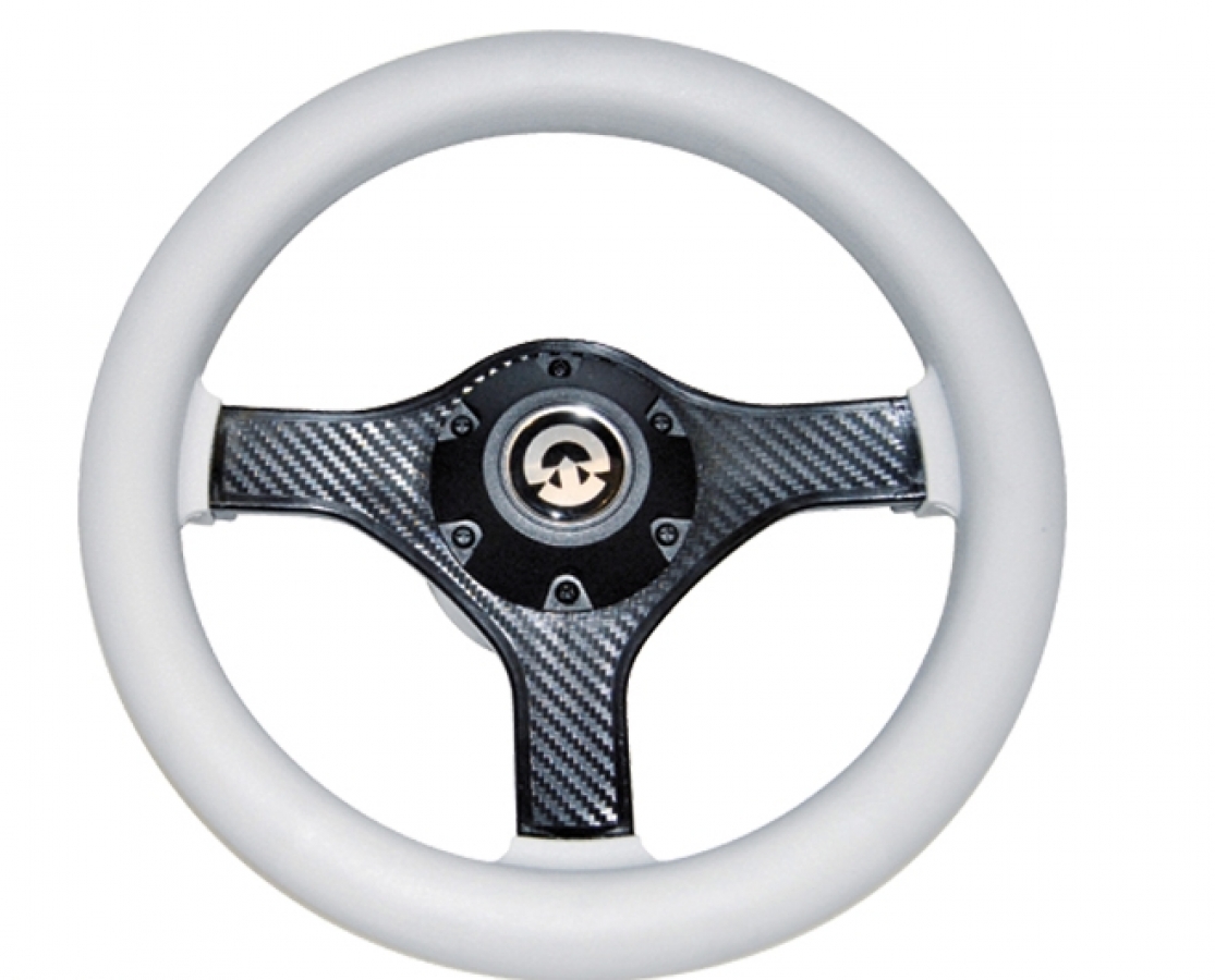 Рулевое колесо Ø28см - серый