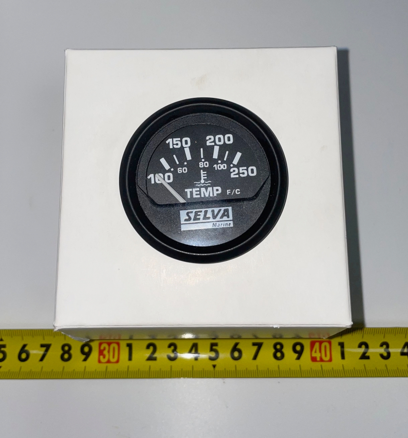 Water temperature gauge with sensor SELVA