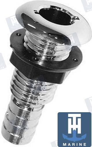 thru hull scupper for 19 mm. hose