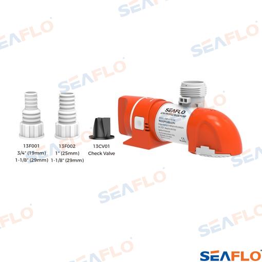 Sump Pump 12V 800GPH Horizontal Automatic