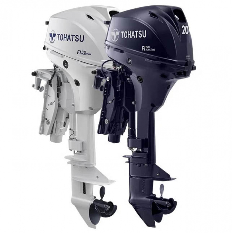 Engine TOHATSU 20 HP EEPTS Electric start , tilt only, rc box, S-leg