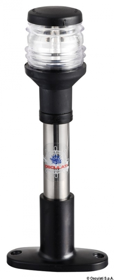 Compact SS light pole 20 cm black light  12 V 5 W