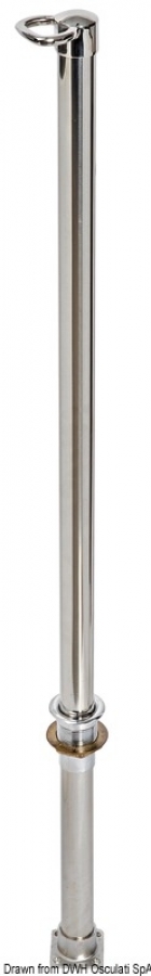 Waterski tow pole RINa 120cm Ø40x2mm Standard SS