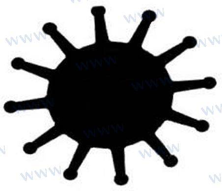 Ūdens sūkņa rotors Sherwood 09959K