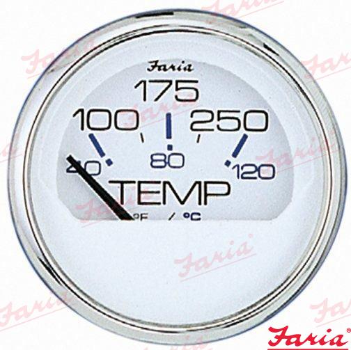 2" water temp gauge 40-120C (100-250F) ASV standarts 240-33om