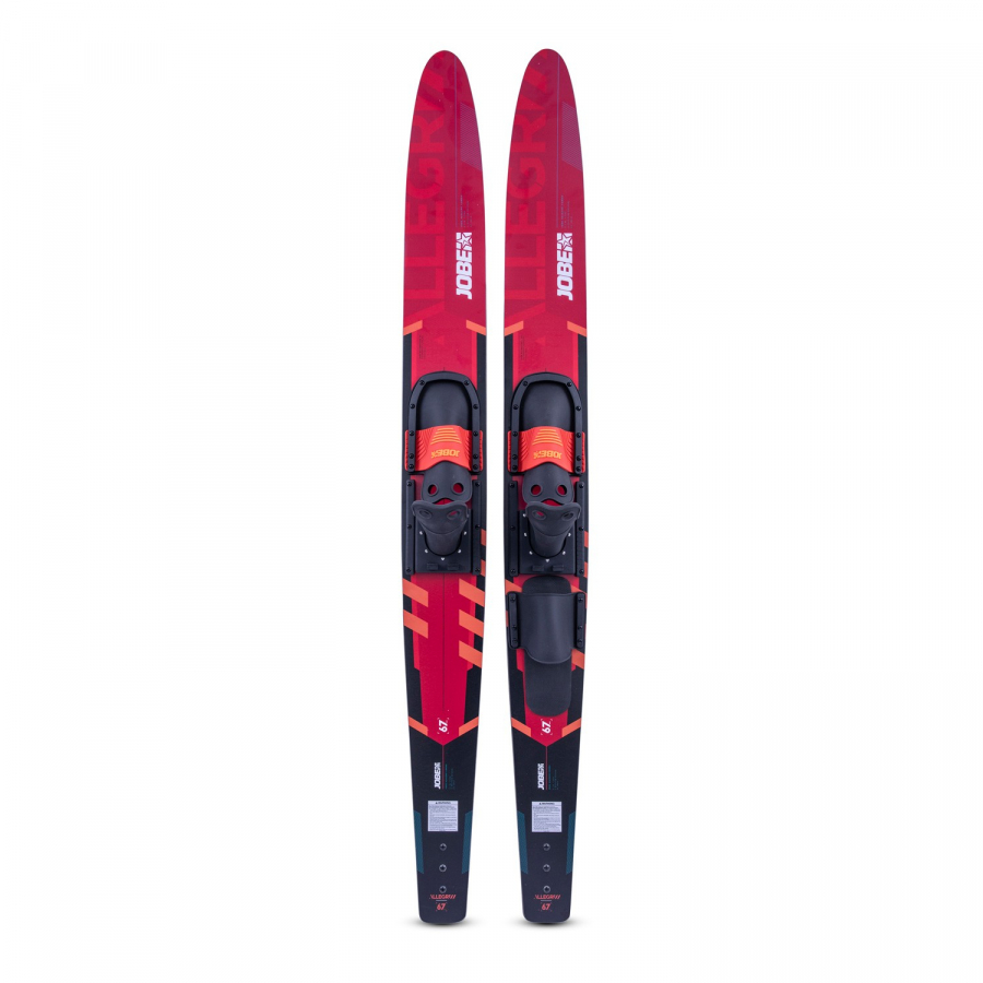 Water skis Jobe Allegre 67" Red