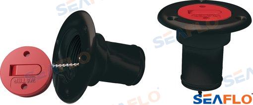 fuel deck filler cap black  Ø38mm  polypropilene