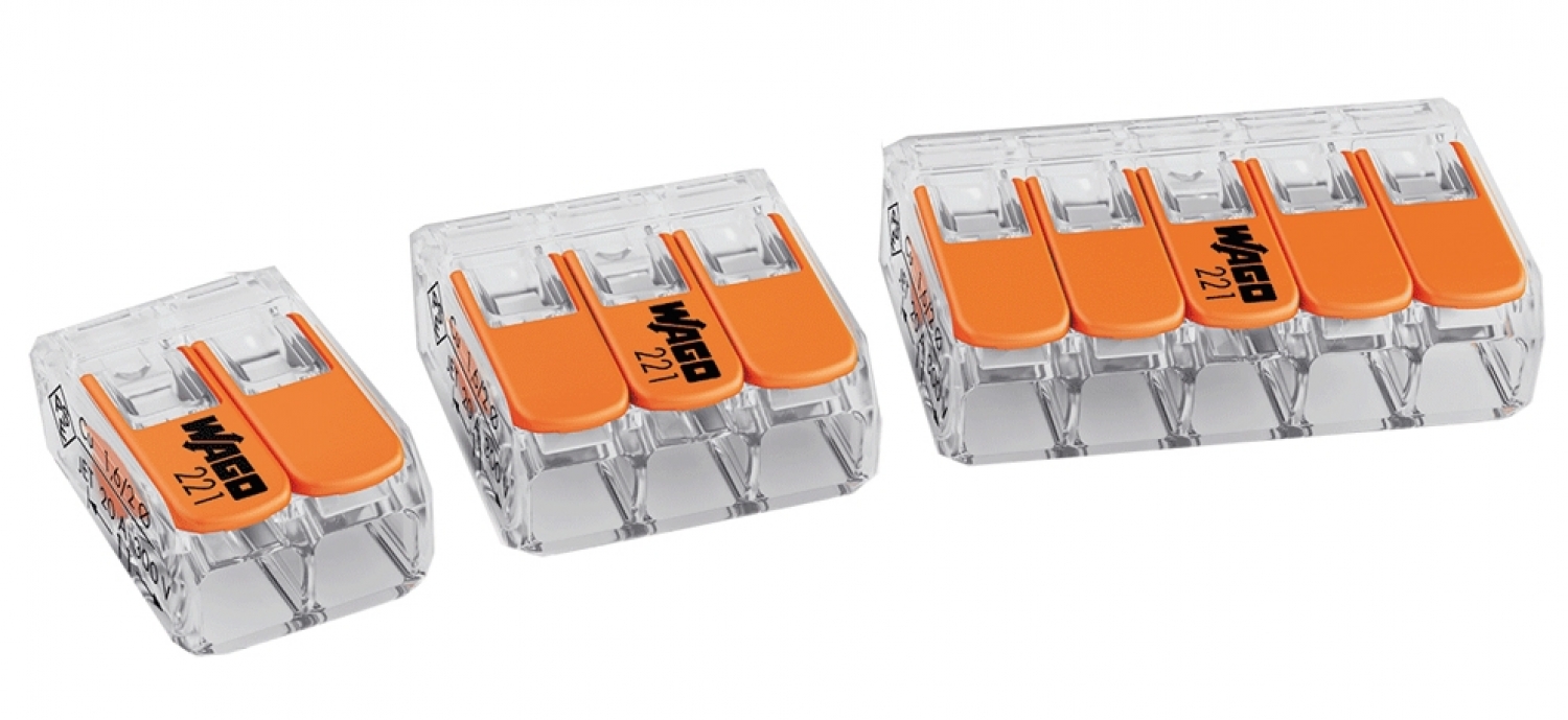 "COMPACT WAGO" SPLICING CONNECTORS