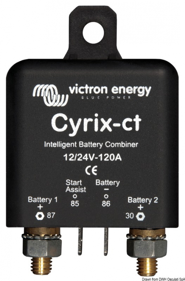 Victron Cyrix-CT Dual Battery Charging Connector and Isolator 120A (Suitable for Lead Acid Batteries)