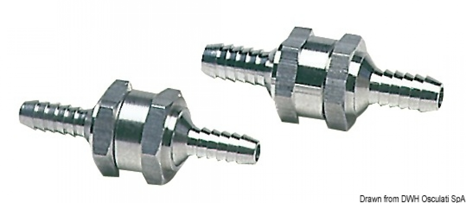 Vienvirziena vārsts degvielai Ø8mm