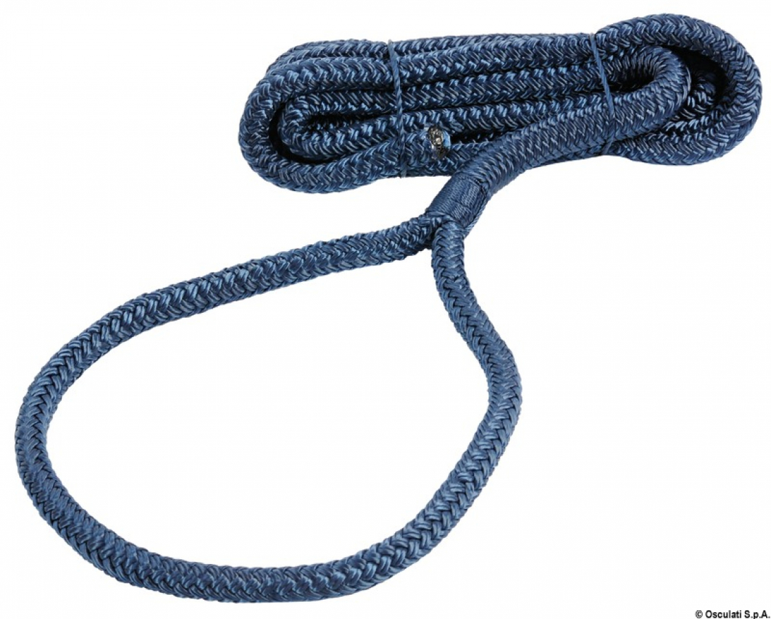 Line for fenders spliced-eye blue 1.5 m Ø 8mm
