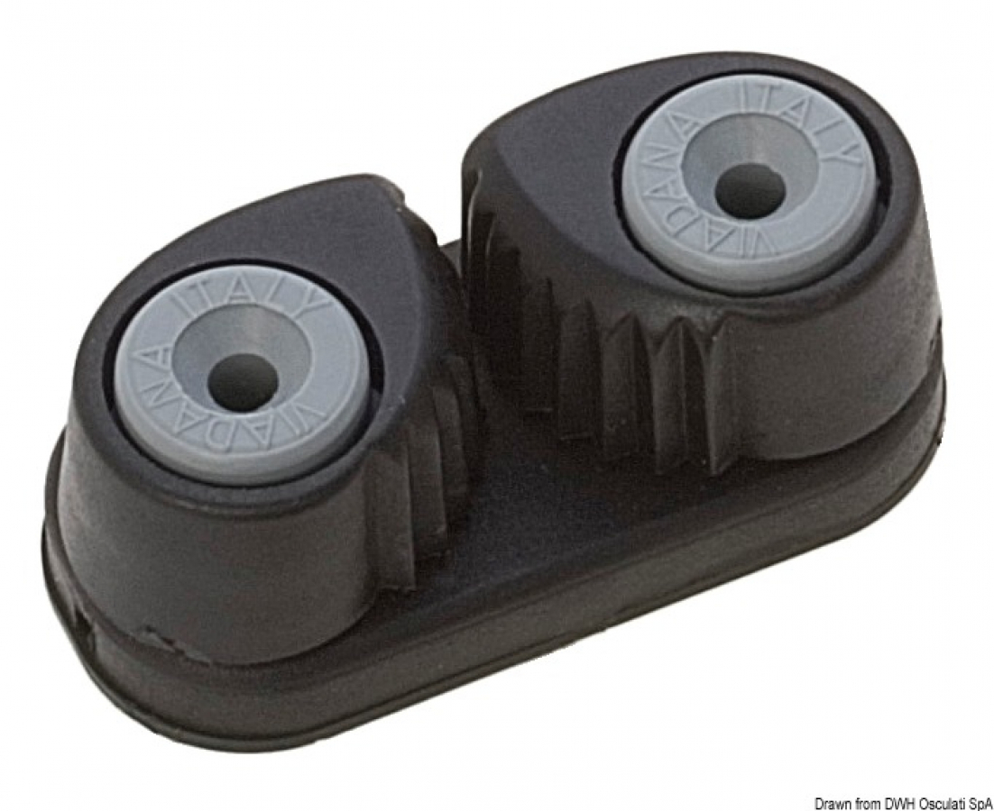 Clam cleat carbon fibre Ø5/14 mm