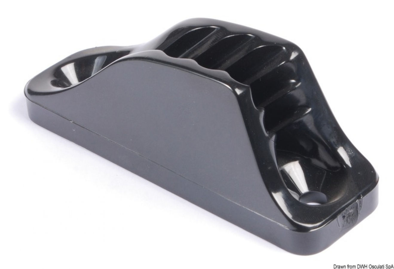 Clam cleat CL205 nylon D. 10-16mm Screw size 8mm