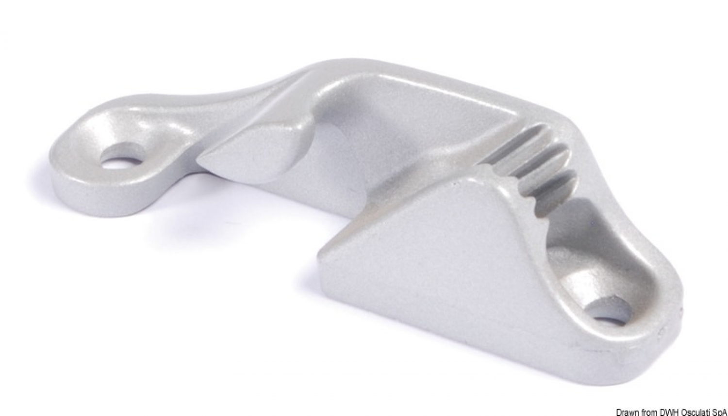 Clam cleat CL218MK1 aluminum left