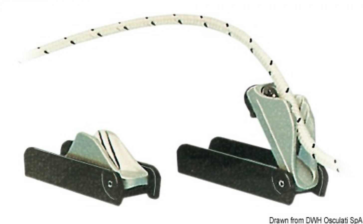 Clam cleat autorelease