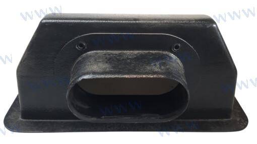 transition box 10x4 lateral oval