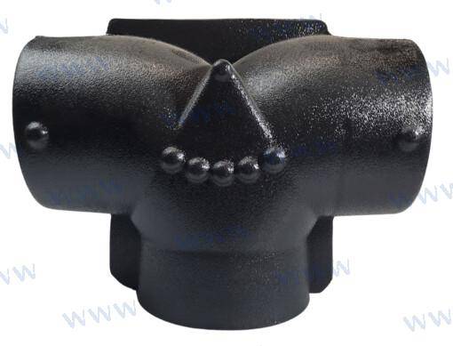 conexión "t" abs 125h 2 salidas 125