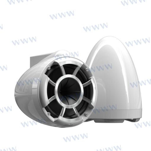 rev 8 mount tower speaker white