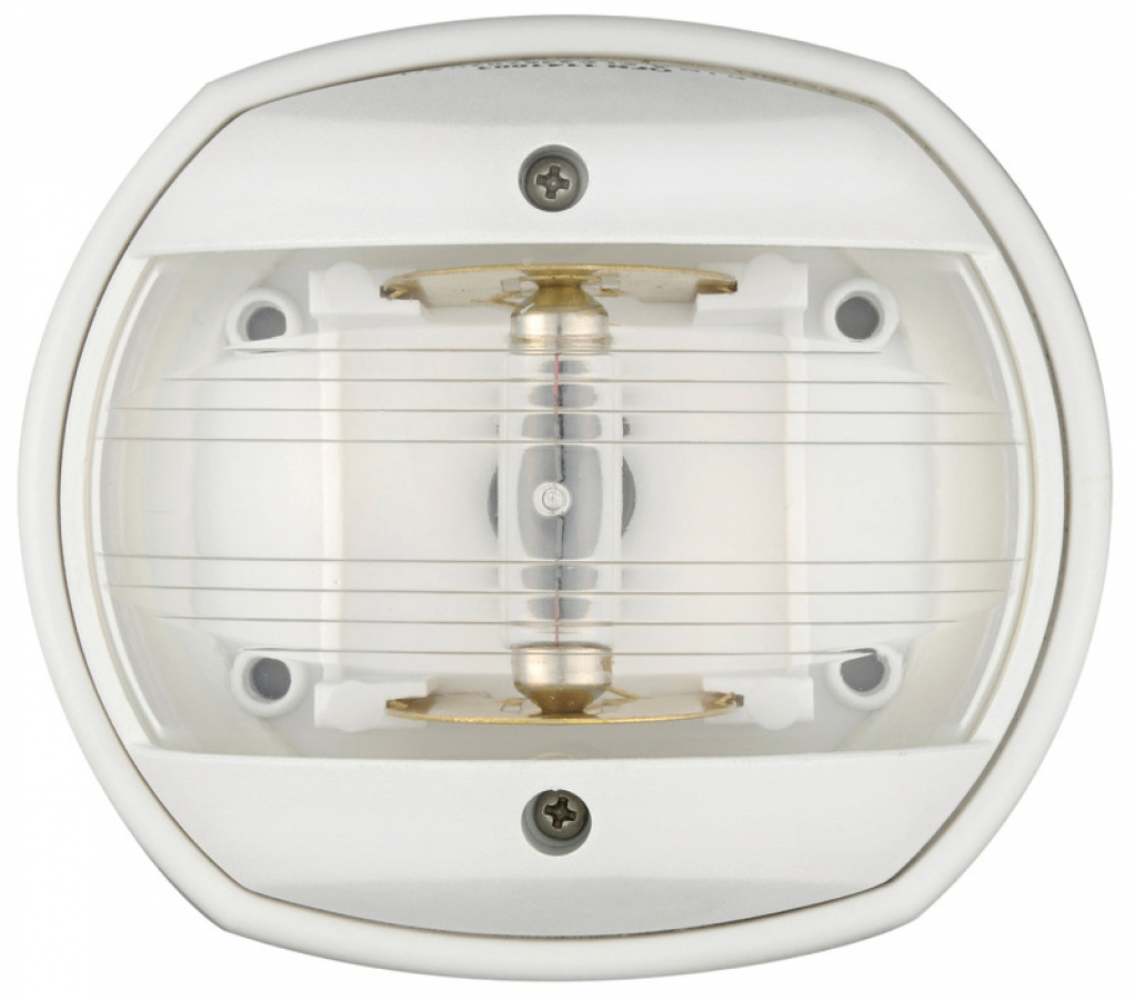Classic 12 white/white bow navigation light