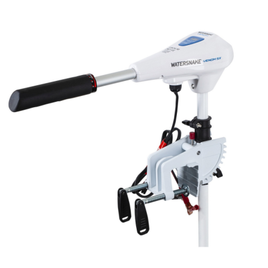 Electric motor Watersnake Venom SXW - 65lb torque/power - 36 feet length - 12V - white