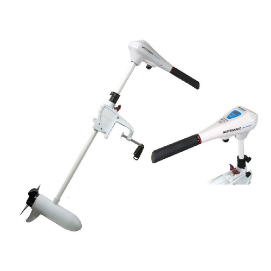 Electric motor Watersnake Venom SXW - 54lb torque/power - 36 feet length - 12V - white