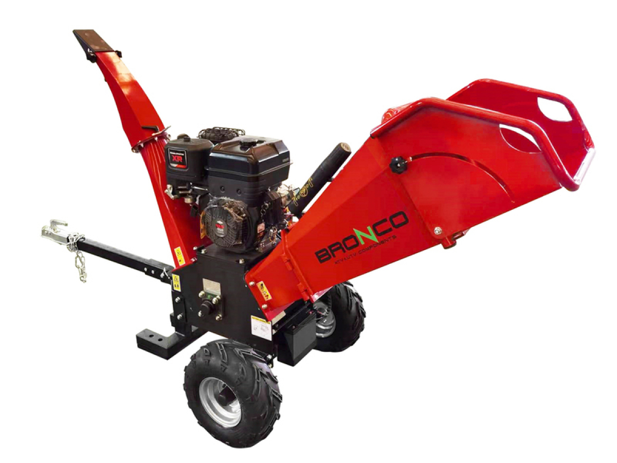 Branch chopper Bronco Engine 13.5Hp with electric start Branch diameter up to 100mm